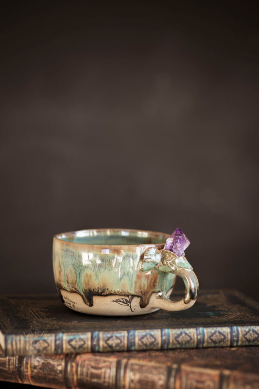 Woodland fairy teacup